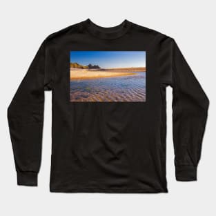 Three Cliffs Bay, Gower Long Sleeve T-Shirt